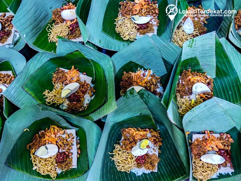 Nasi Jinggo Makanan Asli Bali