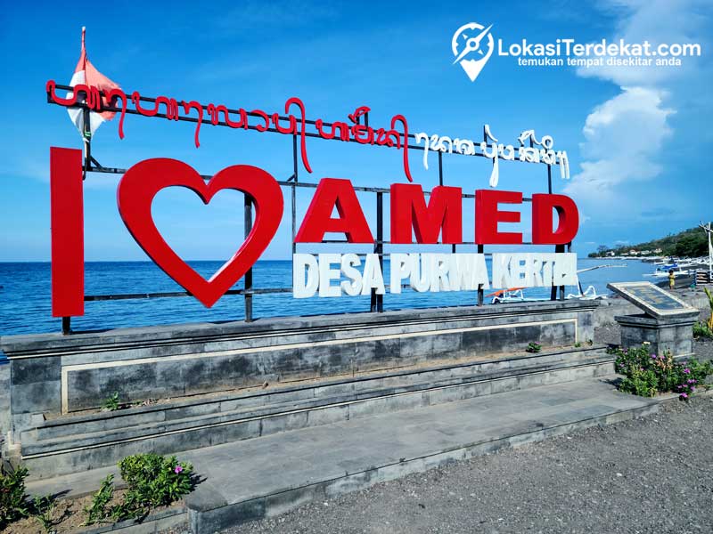 Lokasi Pantai Amed Bali