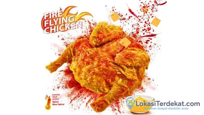 Fire Flying Chicken