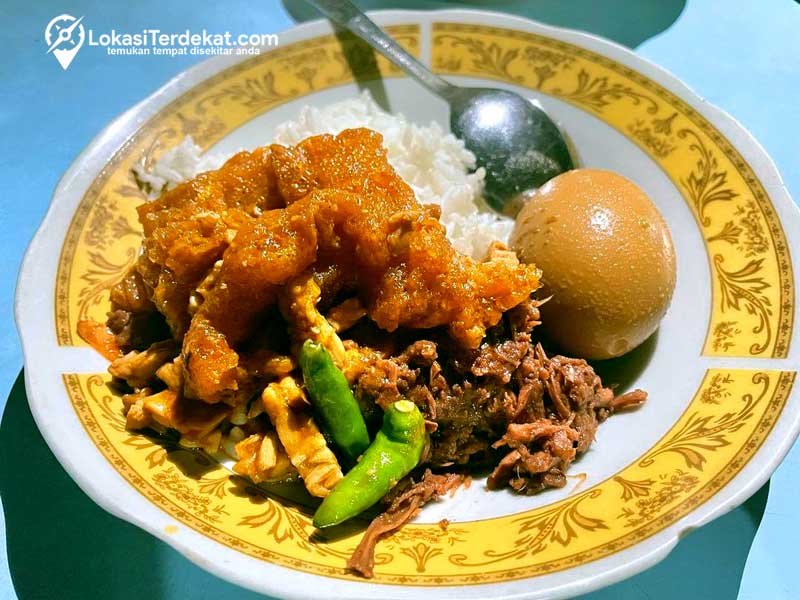 Menu Gudeg Pawon