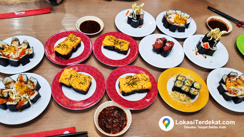 Menu Tom Sushi Terdekat